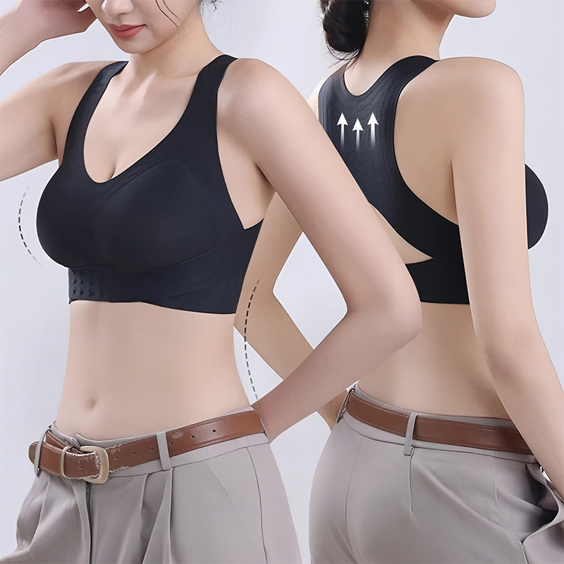 Cotton Bra Everyday - Haltungskorrigierende BHs für Damen mit Vorderverschluss,