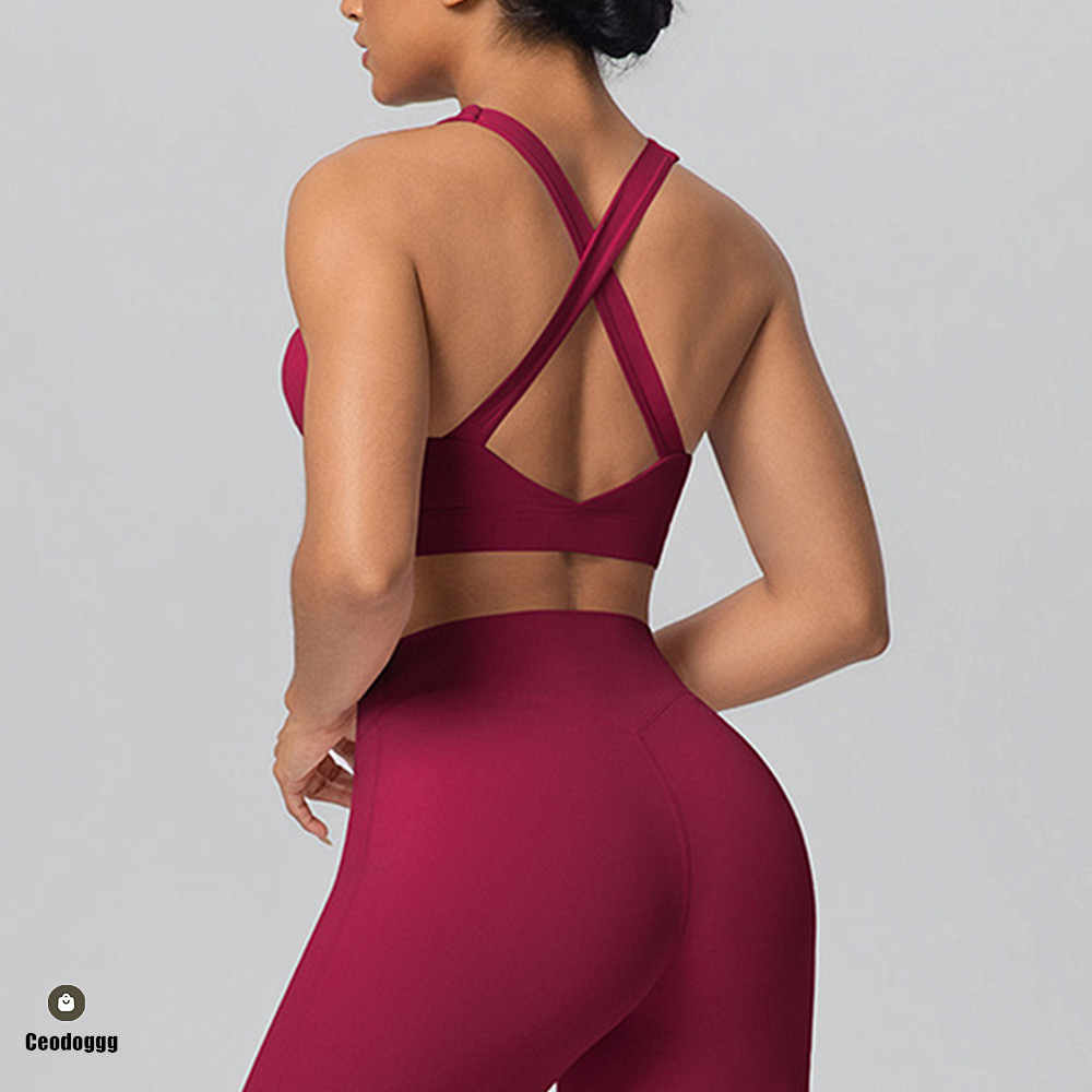 Sport-BH mit überkreuzten Träg – Sports Bra Racerback Bewertung und Preis
